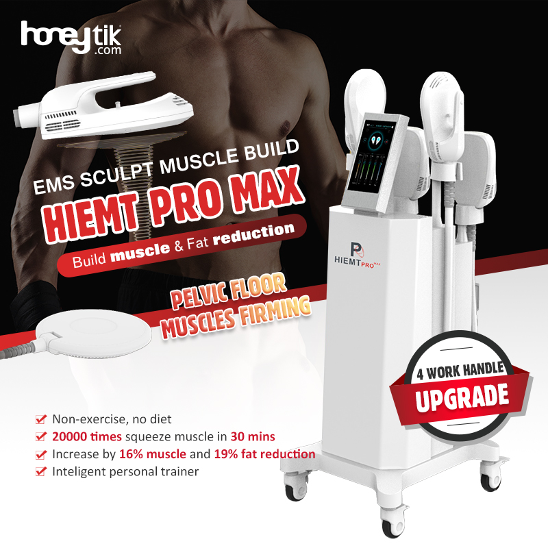 Hiemt Pro Max Magnetic Body Contouring Tens And Ems Machine New Arrival Best Ems Machine for Muscle Growth