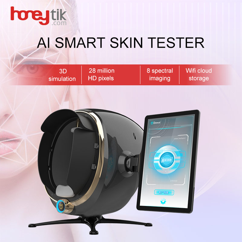 Facial Skin Analyzer Magic Mirror 3d Ai Wrinkle Test